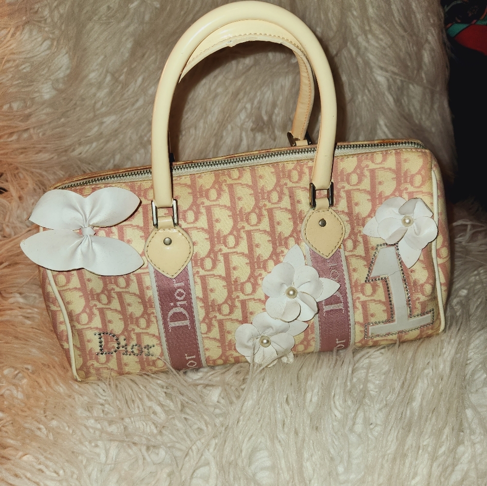 Vintage Dior pink monogram